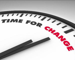 Time for change