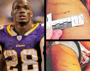 Adrian Peterson Christian Spanking