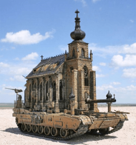 Holy War - Church on Tank